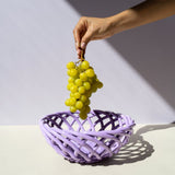 Sicilia Basket in purple by OCTAEVO