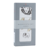 Washcloth 3PK | Bamboo Muslin - On The Savannah -2