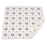 Hear Me Roar Lion and Rhinos and Elephants Bamboo Newcastle Blanket-2