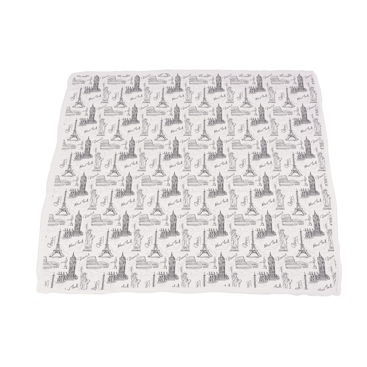 Pearl Polka Dot and London, Paris, New York Newcastle Blanket-3