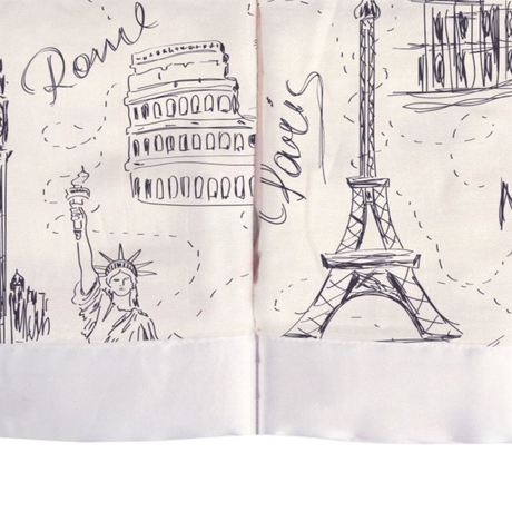 Security Blanket 2PK | Bamboo Fabric - London, Paris, New York - Sumiye Co