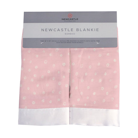 Pink Pearl Polka Dot Newcastle Blankie-0