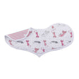 Heart Bib 2PK | Bamboo Muslin - Dandelions -1