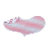 Heart Bib 2PK | Bamboo Muslin - Dandelions -2