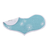 Heart Bib 2PK | Bamboo Muslin - Dandelions -3
