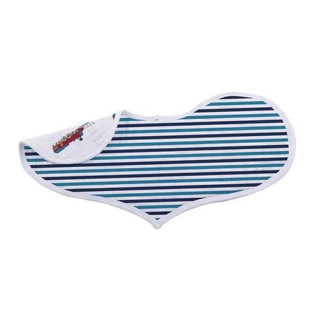 Heart Bib 2PK | Bamboo Muslin - Ultimate Road Trip -3