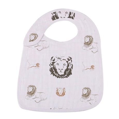 Snap Bibs 3PK | On The Savannah - Bamboo Muslin -3
