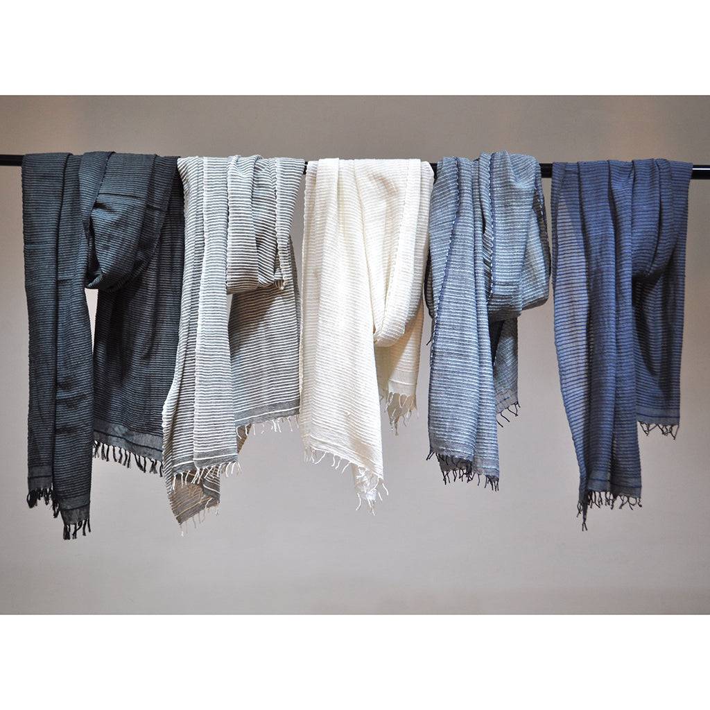 Ethiopian Stripe Wrap Scarf by SLATE + SALT - Sumiye Co
