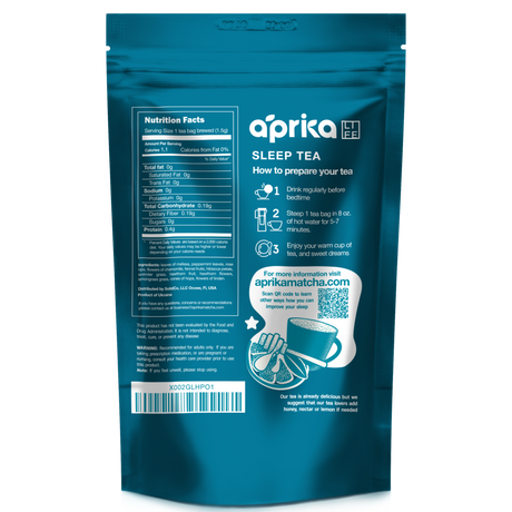 Herbal Sleep Tea with Sleep Guide - 60 - Sumiye Co