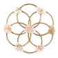 Small Flower of Life Crystal Grid - Rose Quartz and Quartz by Ariana Ost