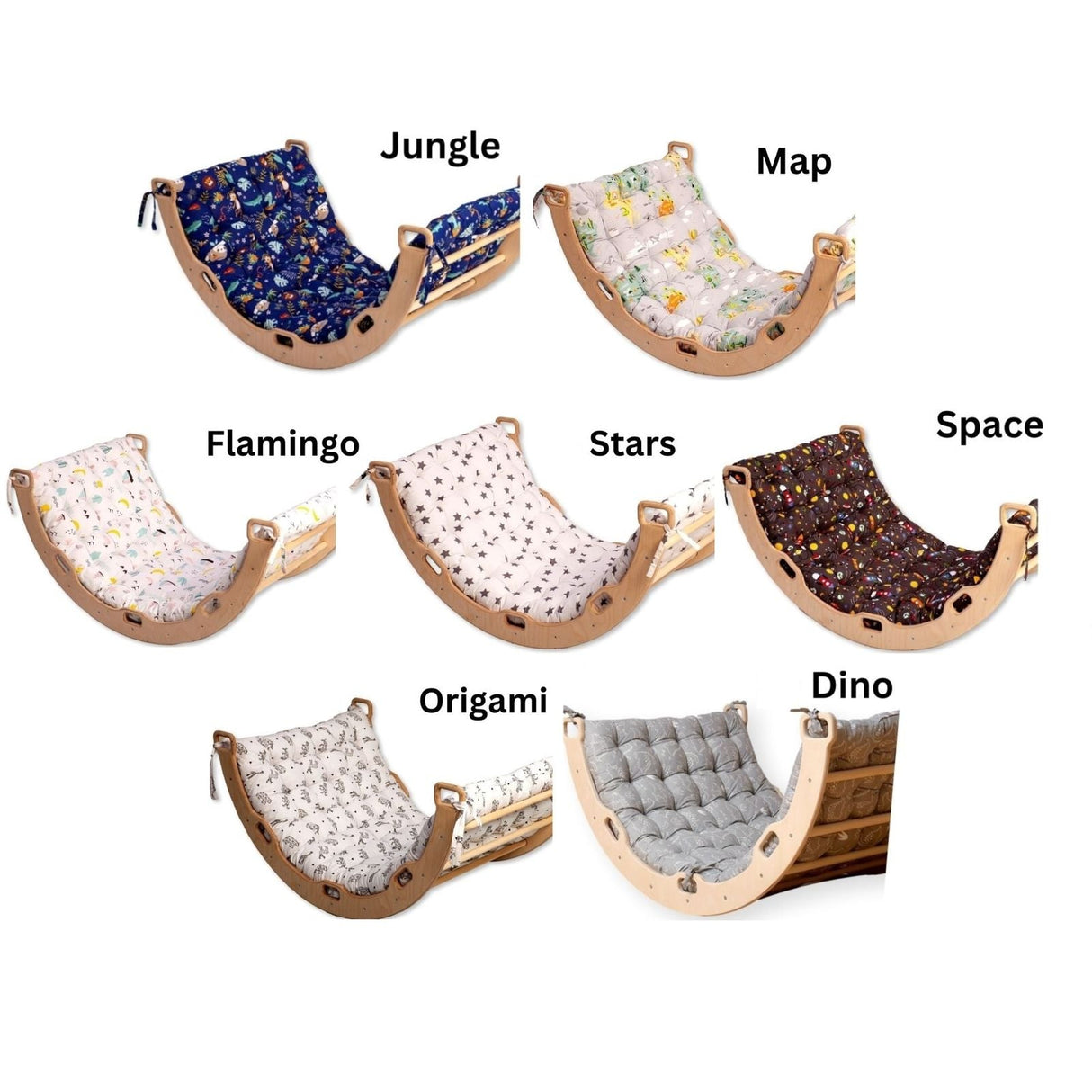 Montessori Indoor Playground | Pikler Triangle & Climbing Arch-5
