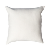 White pillow on a white background
