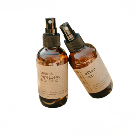 Natural Summer Duo | After Sun Relief + Bug Spray - Sumiye Co