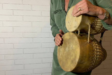 Moroccan Tam-Tam Double Drum - Sumiye Co