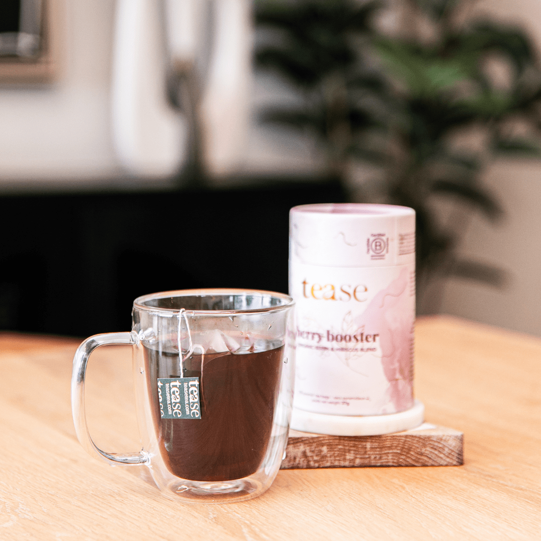 Tease Tea tube-refill > wellness > biodegradable > tea > immunity tea > antioxidants > elderberry Berry Booster Berry Booster Tea - Immunity Support - Tease Wellness Blends