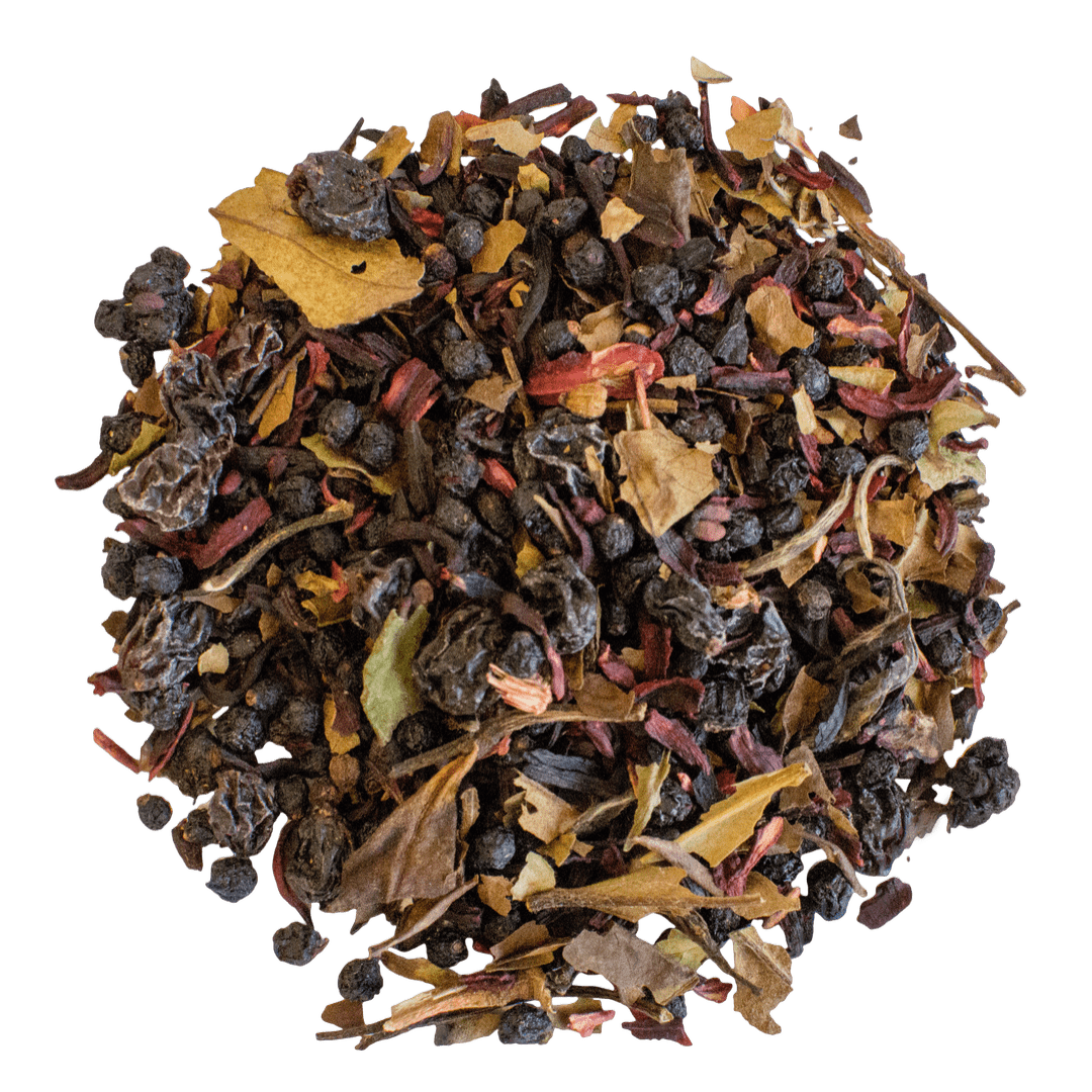 Tease Tea tube-refill > wellness > biodegradable > tea > immunity tea > antioxidants > elderberry Berry Booster Berry Booster Tea - Immunity Support - Tease Wellness Blends