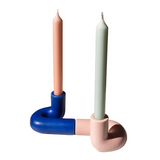 Templo Candle Holder - Pink Ceramic - Sumiye Co