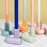 Templo Candle Holder light mint by OCTAEVO