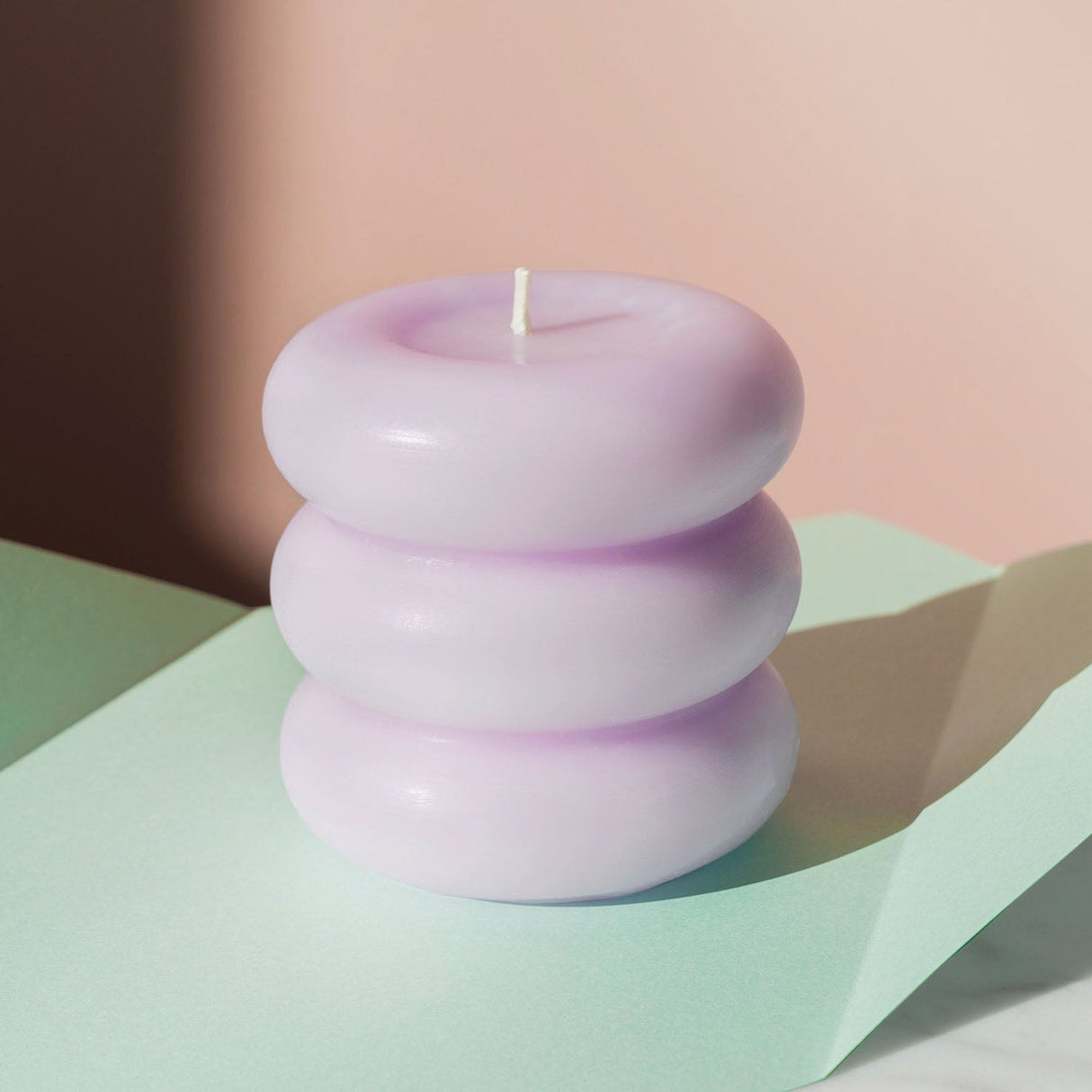 OCTAEVO Templo Candle - Pale Lilac - Sumiye Co