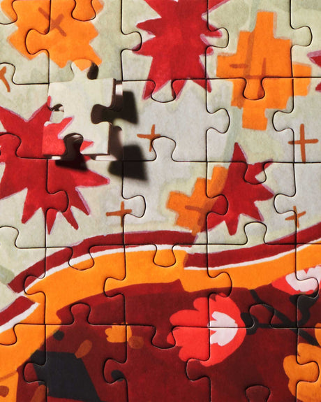 The Wolf and I 500 Piece Puzzle | Artist Angela Mckay - Sumiye Co