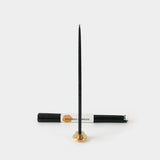 Thin Beeswax Candles - Black - Sumiye Co