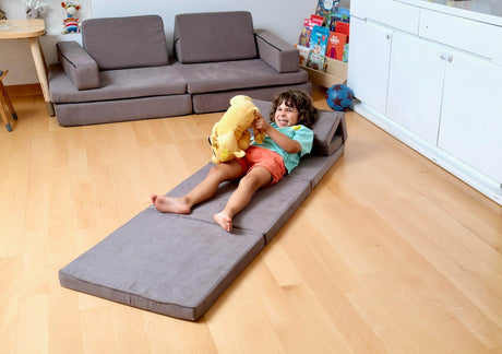 Transformable Kids Play Mat and Couch for Playtime and Relaxation-2