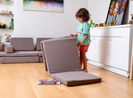 Transformable Kids Play Mat and Couch for Playtime and Relaxation-4