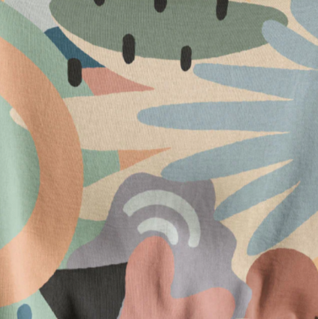 Tropical Paradise Abstract Cotton Woven Throw Blanket - Sumiye Co