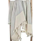 Plush Wavy Turkish Throw by SLATE + SALT - Sumiye Co