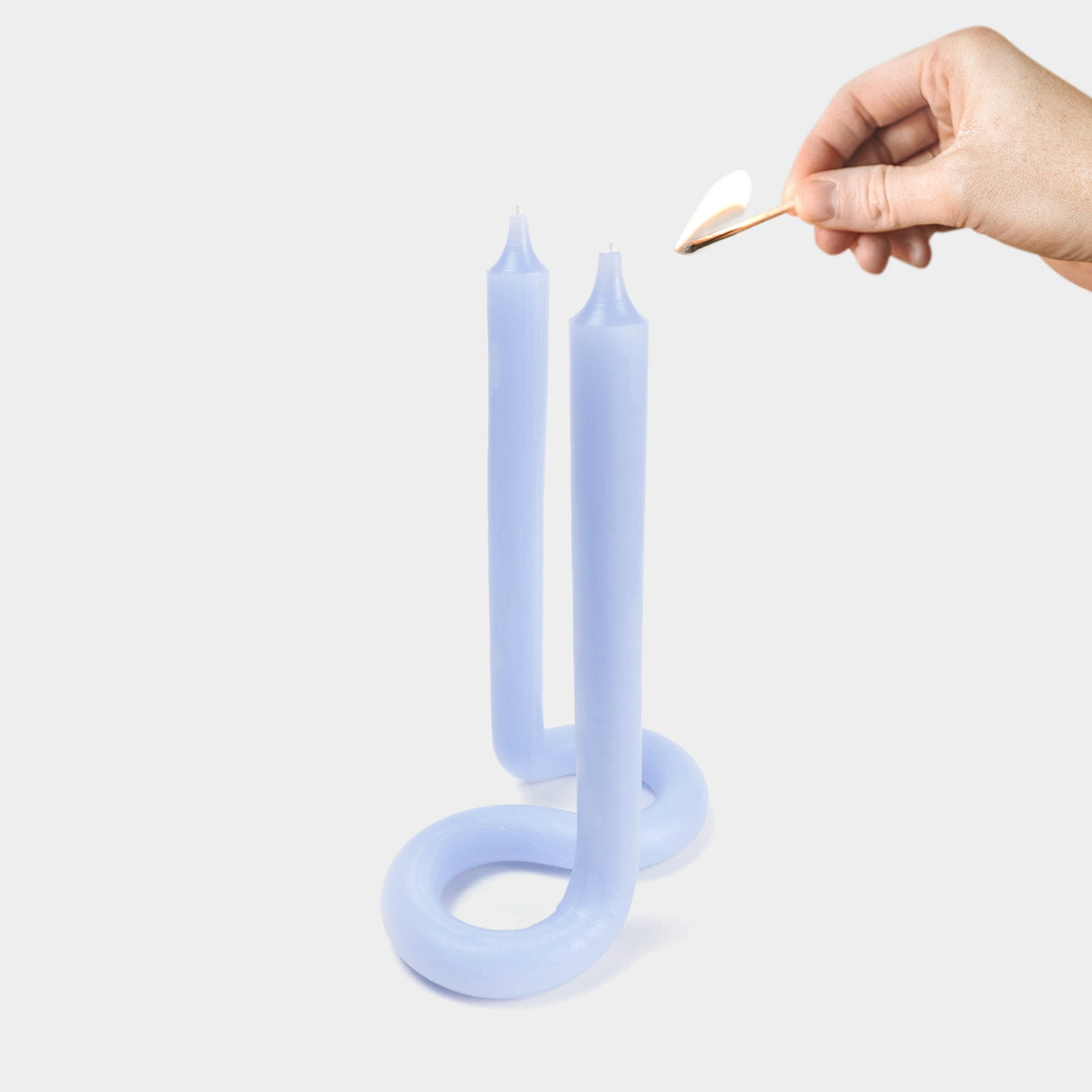 Twist Candle - Light Lavender - Sumiye Co