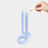 Twist Candle - Light Lavender - Sumiye Co