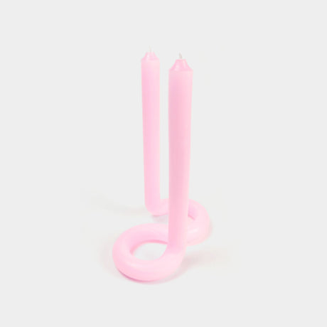 Twist Candle - Light Pink - Sumiye Co