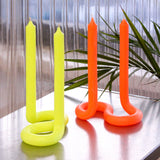 Twist Candle - Orange - Sumiye Co