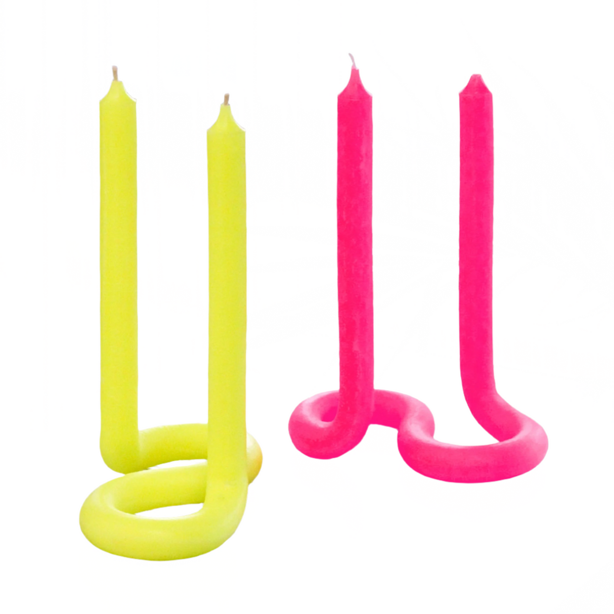 Twist Candle - Yellow - Sumiye Co
