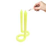 Twist Candle - Yellow - Sumiye Co