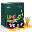 Black Unfurl Matcha Gift Set by Aprika Life - Sumiye Co