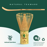 White Unfurl Matcha Gift Set by Aprika Life - Sumiye Co