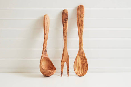 Italian Olivewood Serving Utensils - Sumiye Co