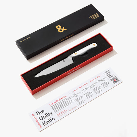 Utility Knife | Three Layer Japanese Steel - Sumiye Co