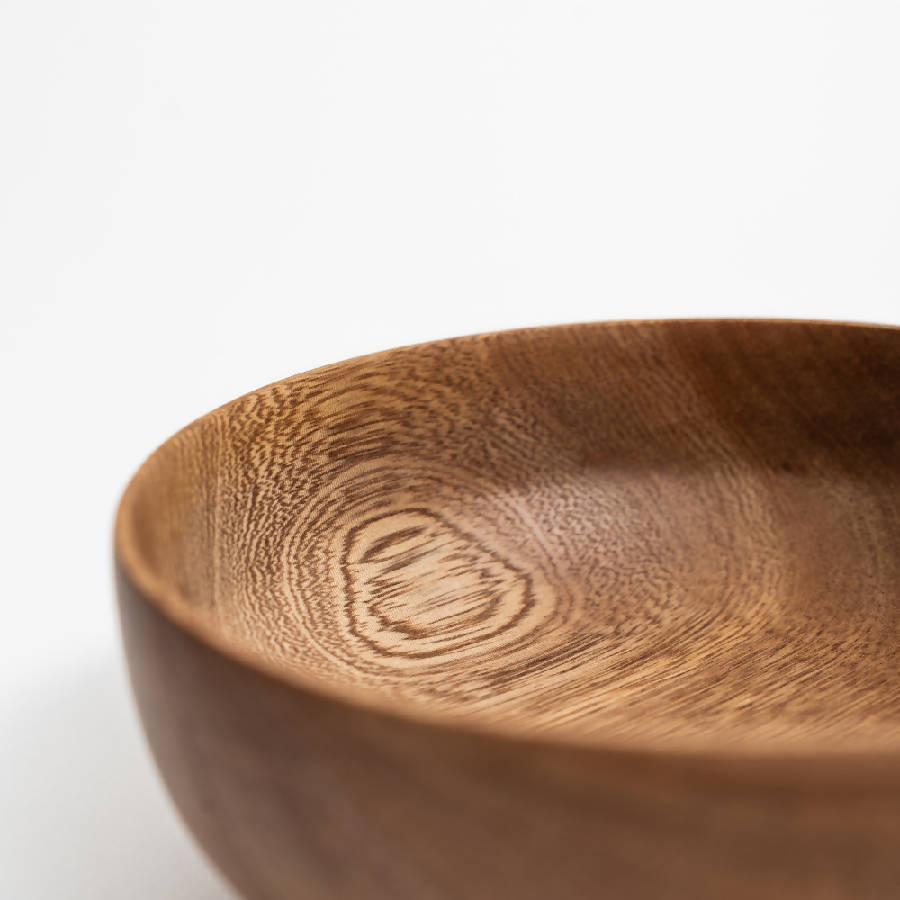 Chechen Wood Design Bowl - Thumbnail 4