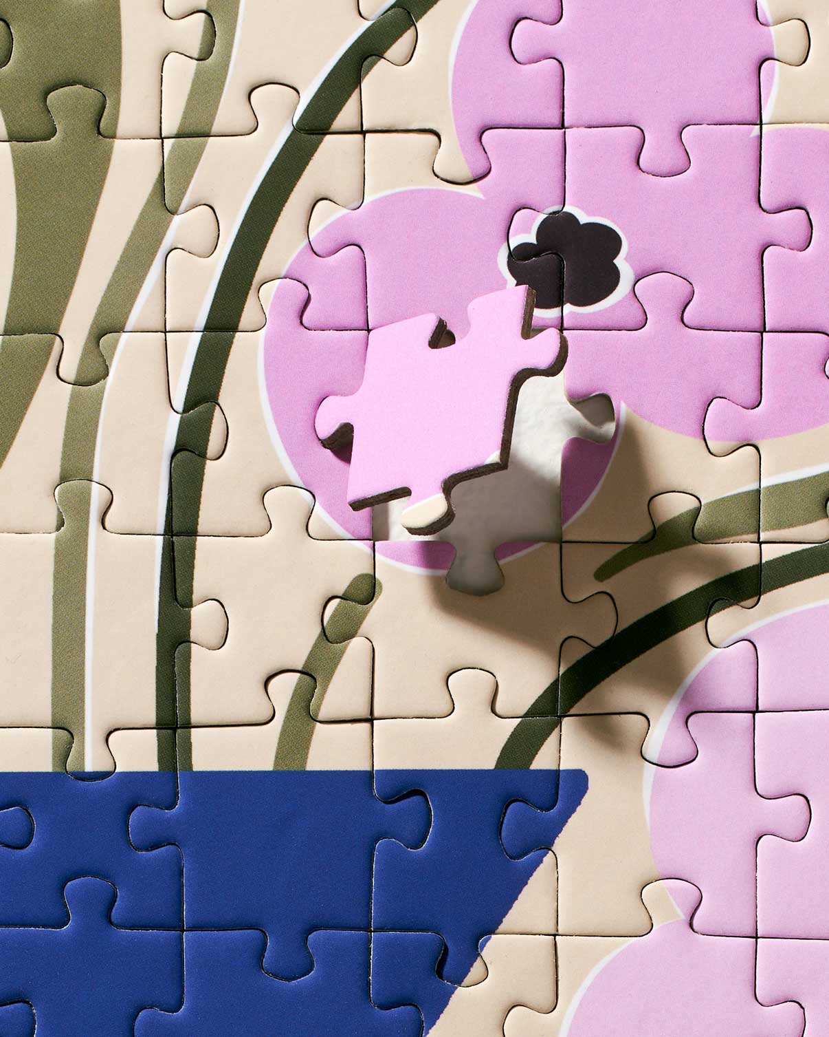 Vase of Flowers Puzzle by Frankie Penwill | Ordinary Habit