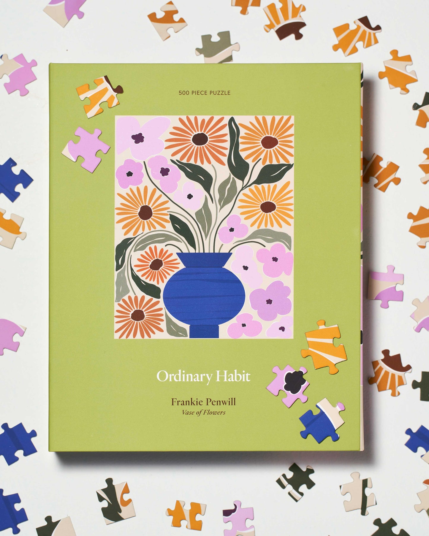 Vase of Flowers Puzzle by Frankie Penwill | Ordinary Habit