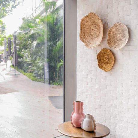 Wall Baskets - Scallop Wall Baskets, Large - Wall Baskets | LIKHÂ - LIKHÂ