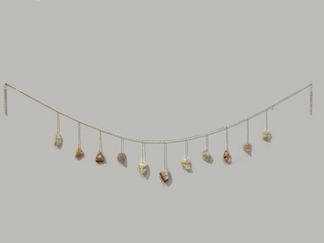 Warm Tone Rainbow Healing Crystal Garland - Sumiye Co