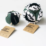 Jungle Leaves Clutch and Taggy Ball Bundle - Sumiye Co