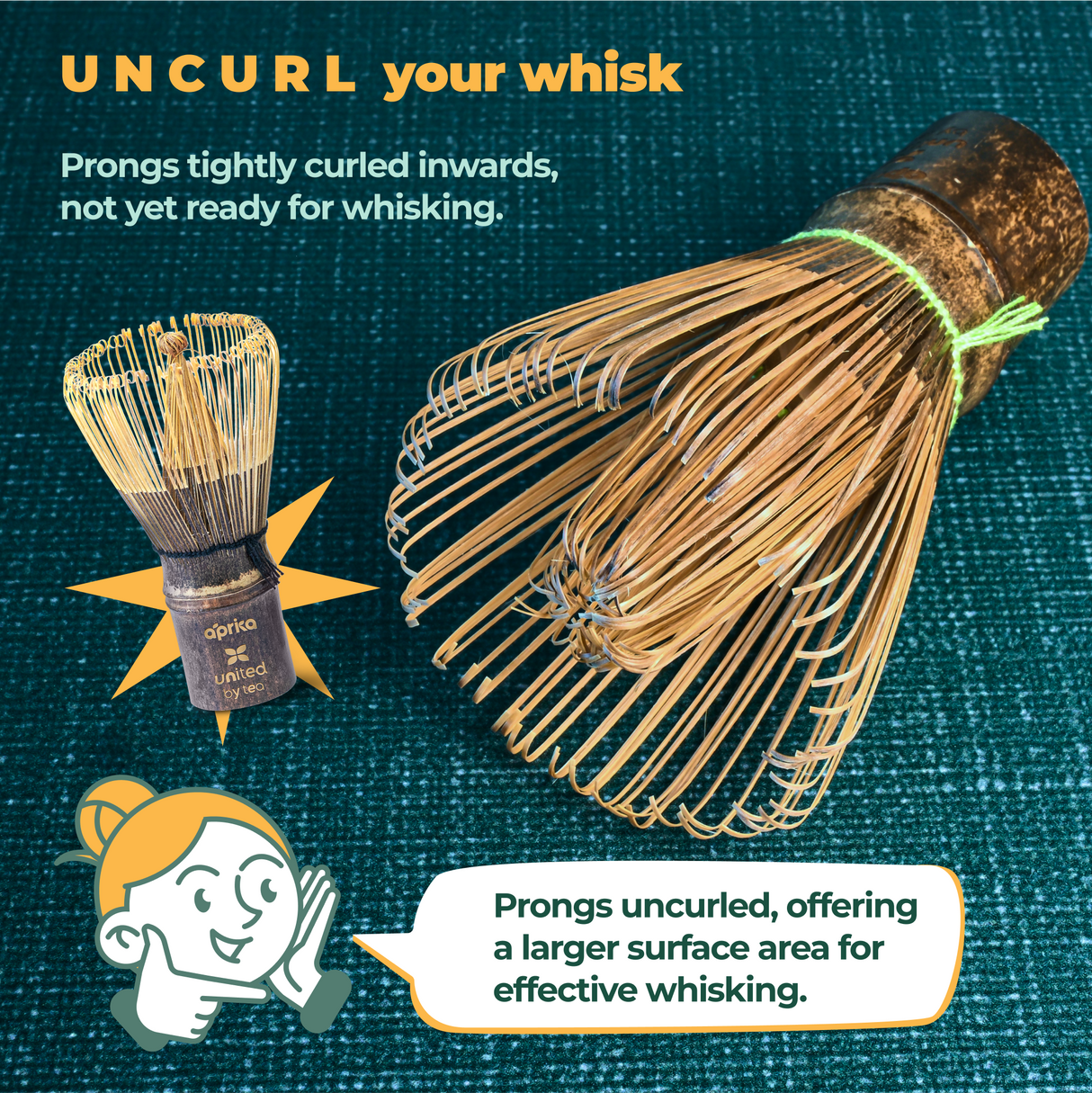 Dark Bamboo Matcha Whisk (100 Prongs)