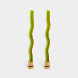 Wiggle Candles - Green (2 pack) - Sumiye Co