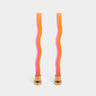 Wiggle Candles - Orange (2 pack) - Sumiye Co