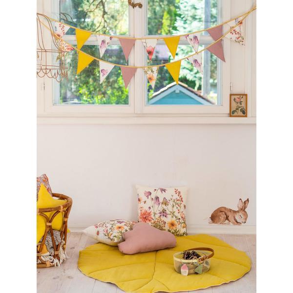 Bunting Cotton Garland “Wildflowers” | Nursery & Kids Room Decor