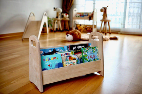 Wooden Bookshelf / Small-Medium-Large Size-6